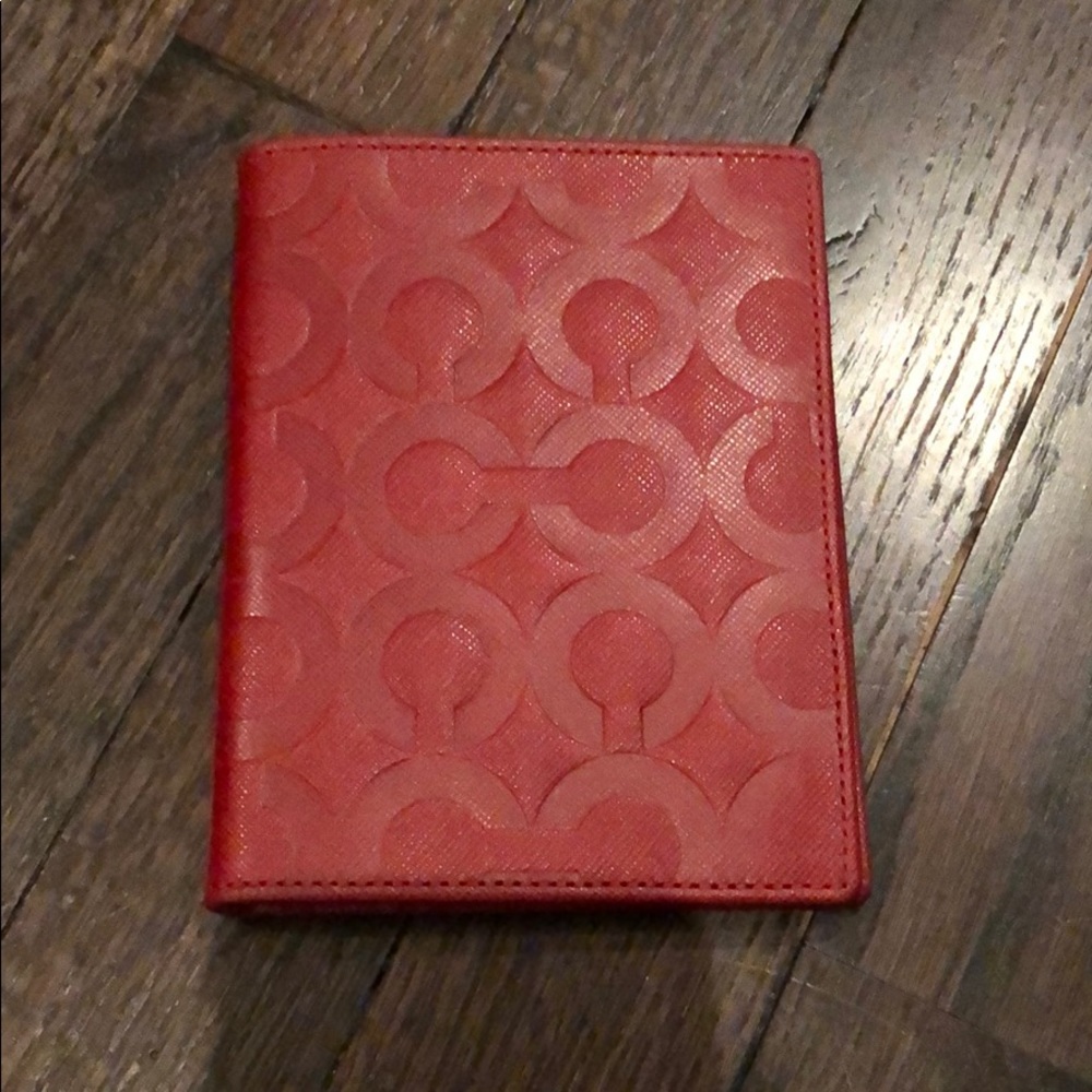 Coach passport wallet